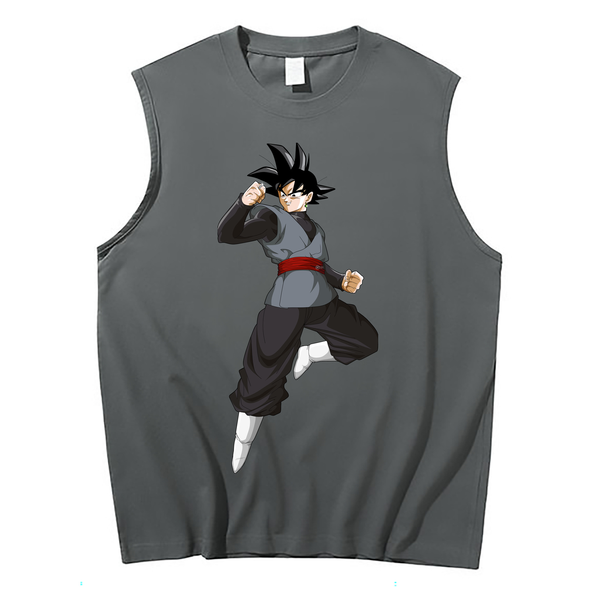 （画像用） ドラゴンボール ベジータ四世（Bejīta Yonsei）DRAGON BALL Vegeta IV コットン100％タンクトップ（フロントプリント）